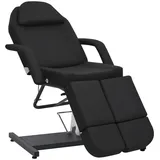 vidaXL Kosmetikstuhl Kunstleder Schwarz 180x62x78 cm