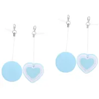 Gatuida 4 Stück Bildschirm Wischen Telefonreiniger Brillenputztücher Telefonbildschirm-Reinigungstuch Handy Touchscreen Handy-Lanyard Rechner Kieselgel Anzeigebildschirm Tragbar