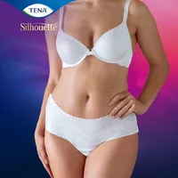 Tena Pants Silhouette Blanc Tg. M Ab 6 Stücke Bund Niedrig Normal