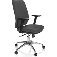 HJH Office Bürostuhl INTEGRIO I Stoff Dunkelgrau