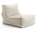mokebo Sitzsack aus Cord Der Gelassene Bean Bag Relaxliege oder Bodenkissen in Beige