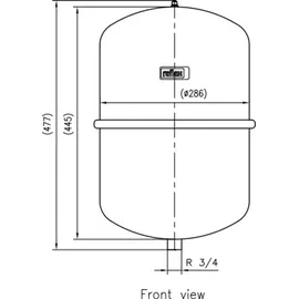 Reflex N 25 bar 4 l grau