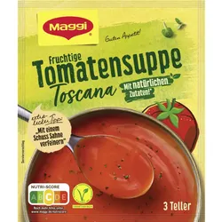 Maggi Guten Appetit Fruchtige Tomatensuppe Toscana ergibt 750ML