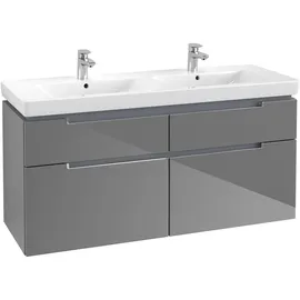 Villeroy & Boch Waschtischunterschrank 4 Auszüge 128,7 x 59,0 x 44,9 cm Grau