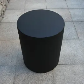 ELEMENTI Abdeckung für Gasflaschen in Beton-Optik schwarz, Faserbeton 5kg Gasbehälter