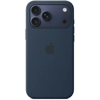 Apple iPhone 17 Pro Max Silikon Case mit MagSafe Mitternacht
