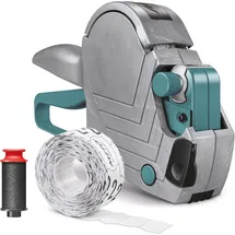 METO Preisauszeichner Basic S Silber/Teal