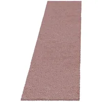 Ayyildiz Fluffy 3500 Hochflorteppich 80 x 250 cm rosa