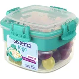 Sistema Snacks TO GO quadratisch transparent 0,4 l