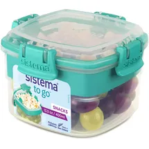 Sistema Snacks TO GO quadratisch transparent 0,4 l