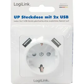 Logilink Mehrfachsteckdose 3 Weiß