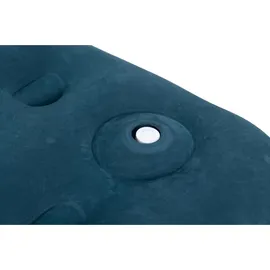 Jilong Avenli Camping Luftmatratze/Luftbett blau mit eingebauter Fußpumpe