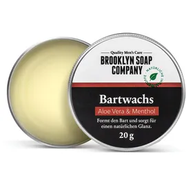 Brooklyn Soap Company Bartwachs (20g) · BROOKLYN SOAP COMPANY · Beard Balm für Bartstyling von 3-Tage-Bart bis Vollbart · starker Halt, leichter Glanz