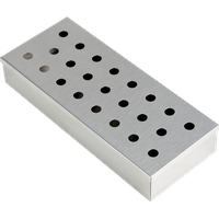 GRILL & MORE Essentials Räucherbox 4,5 x 23,3 x 10 cm edelstahl