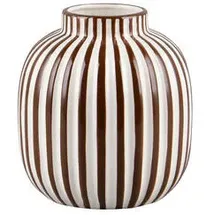 Mirrors and More Vase Savanna (Ø x H: 19 x 20,7 cm, Keramik, Braun,