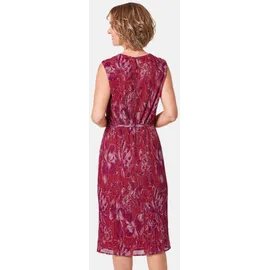 GOLDNER Abendkleid Figur umspielendes Kleid mit feinen Glanzgarnen Rosa 46