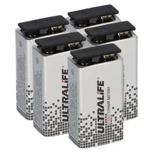 Ultralife U9VL-J-P 9V 1200 mAh 5 St.