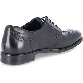 LLOYD Herren Schnürhalbschuhe Marian, Männer Businessschuhe,Derby,lose Einlage,Normalweit,Strassenschuhe,Schnuerung,lace-up,SCHWARZ,47 EU / 12 UK