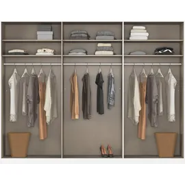 Rauch Drehtürenschrank MODI 271 x 210 x 54 cm Grau