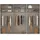 Rauch Drehtürenschrank MODI 271 x 210 x 54 cm Grau