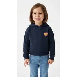 KIDS ONLY KOGCOOPER Life Love LS Hood Fr SWT Blue 158