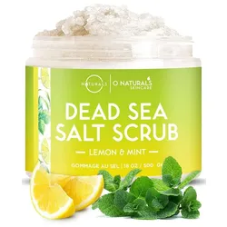 NATURALS Körperpeeling Body Scrub Lemon Mint - Natürliches Körperpeeling mit Totem Meer Salz