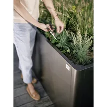 Biohort X-Design Hochbeet 201 x 53 x 77 cm Dunkelgrau-Metallic