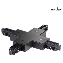 Nordlux X-Verbindungsstück für 1-Phasen HV Stromschiene LINK, Schwarz NORD-86079903