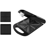 Cecotec Sandwichmaker Rock'ntoast Family 3in1