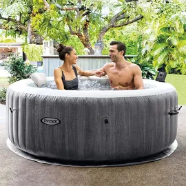 Intex PureSpa Bubble Deluxe Ø 196 x 71 cm greywood