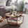 Wohnling Couchtisch WL5.957 Braun Akazie 60 x 34,5 x 60 cm