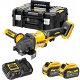 DeWalt DCG418T2 ohne Akku + 2 x 6,0 Ah