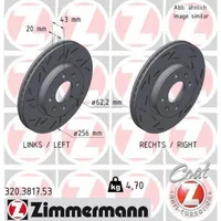 ZIMMERMANN Bremsscheibe BLACK Z