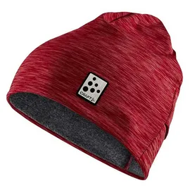 Craft Microfleece Ponytail Mütze Rose/Melange