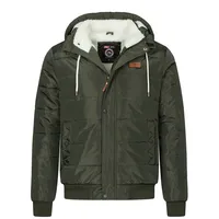 Rock Creek Winterjacke grün L