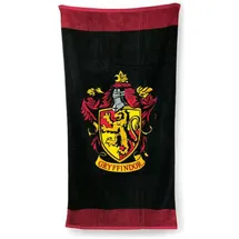 Groovy Gryffindor Badetuch 75 x 150 cm schwarz