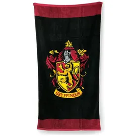 Groovy Gryffindor Badetuch 75 x 150 cm schwarz