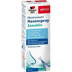 DOPPELHERZ Meerwasser Nasenspray mit Panthenol 20 ml