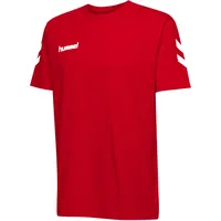 Hummel Go Cotton S/S T-shirts, True Red, M