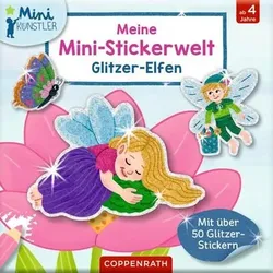 COPPENRATH 95225 Meine Mini-Stickerwelt - Glitzer-Elfen (Mini-Künstler)