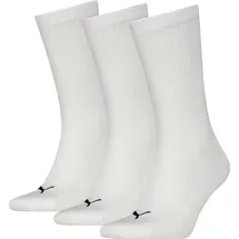 Puma Cushioned Next Crew Socken 3er Pack Weiß 35-38