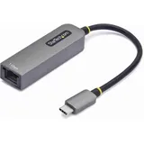 Startech 1GbE USB C Ethernet Adapter, 100W PD, USB-C auf Lan-RJ45 Netzwerkadapter, NIC, Thunderbolt Kompatibel