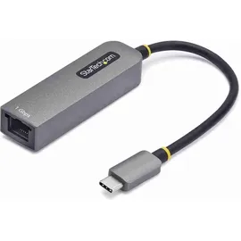 Startech 1GbE USB C Ethernet Adapter, 100W PD, USB-C auf Lan-RJ45 Netzwerkadapter, NIC, Thunderbolt Kompatibel