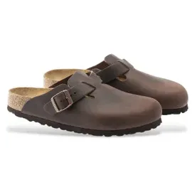 Birkenstock Boston Nubukleder geölt habana 37