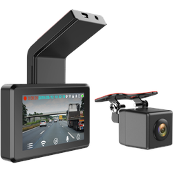  Full HD Dashcam inkl. 3'' Monitor + Heckkamera DVRnitor + Heckkamera DVR 