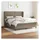 vidaXL Boxspringbett mit Matratze Taupe 180x200 cm Stoff