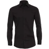 Venti Langarmhemd schwarz 41