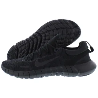 Nike Herren Free Run 5.0 Running Shoes, Black Black Off Noir, 46 EU
