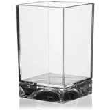 Kartell Boxy Zahnbürstenhalter, Transparent, 7 x 7 x 12 cm