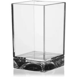 Kartell Boxy Zahnbürstenhalter, Transparent, 7 x 7 x 12 cm